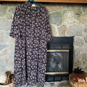 SeamsFriendly Floral Block Print Dress